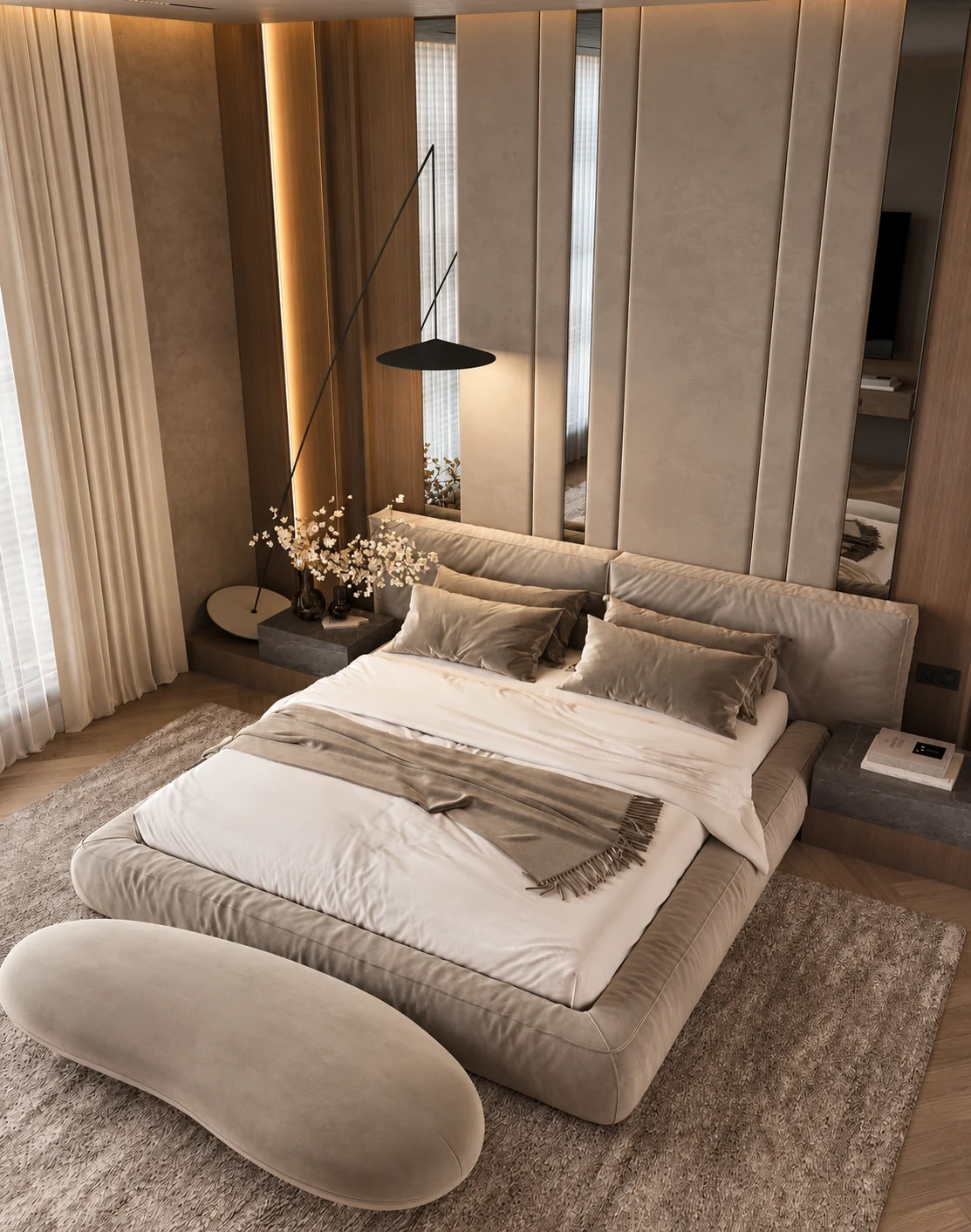 Villa Céline — Chambre · Perspective