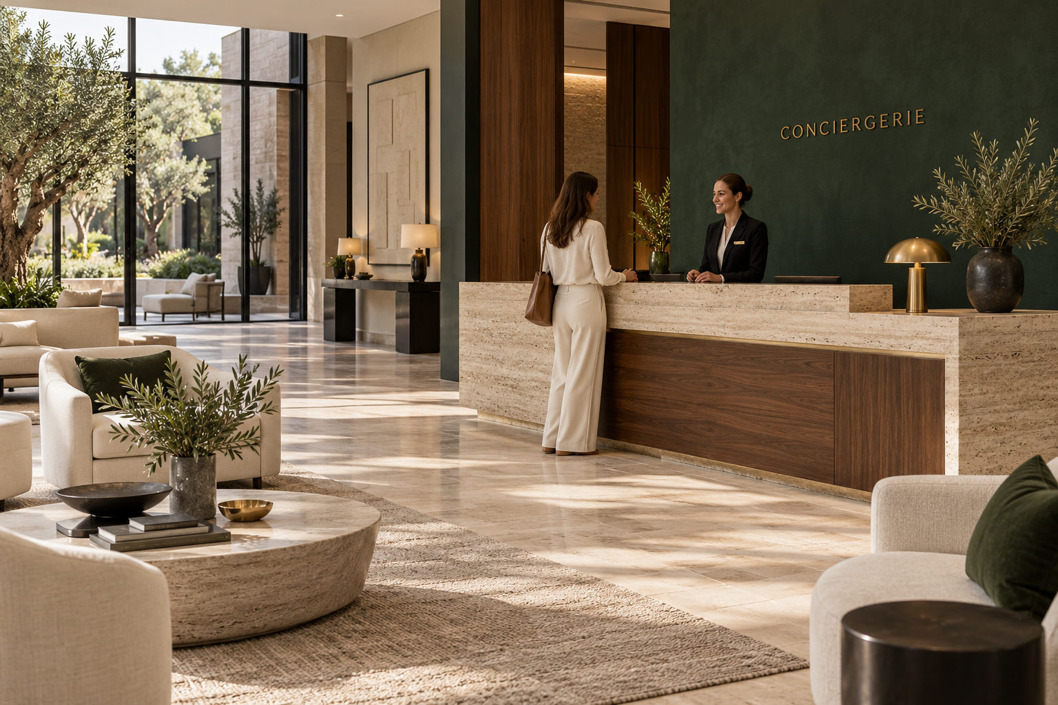 La conciergerie au Domaine Red Stone