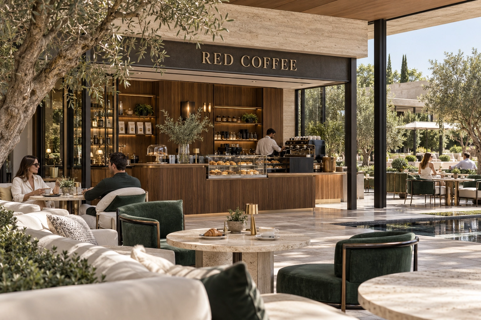Red Coffee au Domaine Red Stone