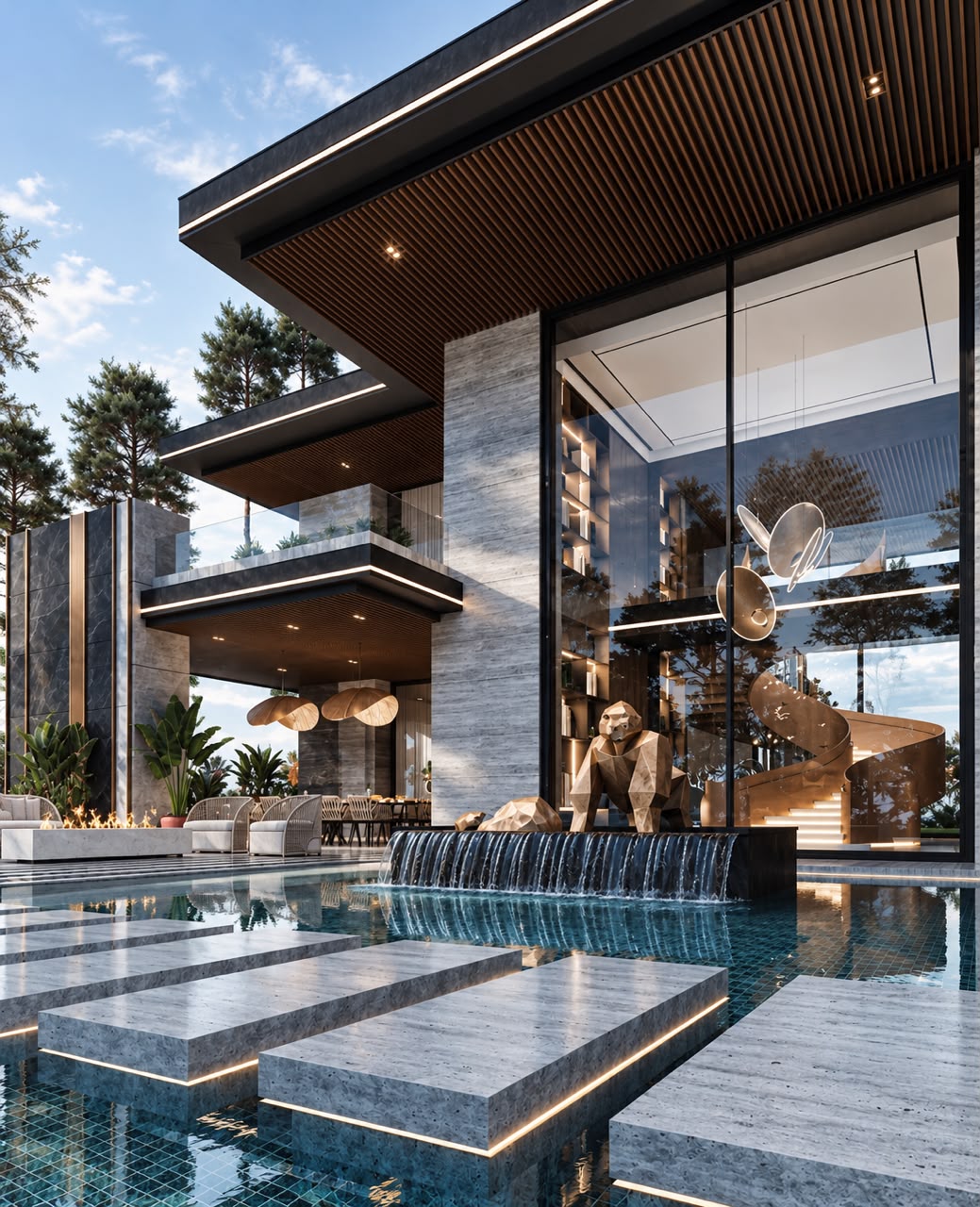 Villa Margaux — Materiaal en beweging